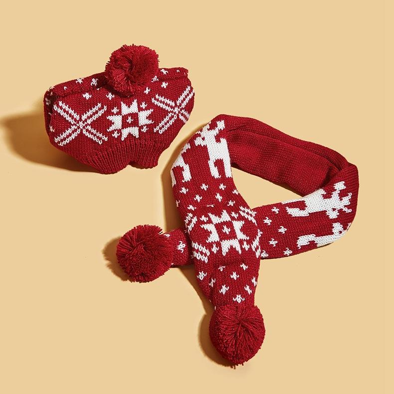 Snowflake Scarf Hat Set