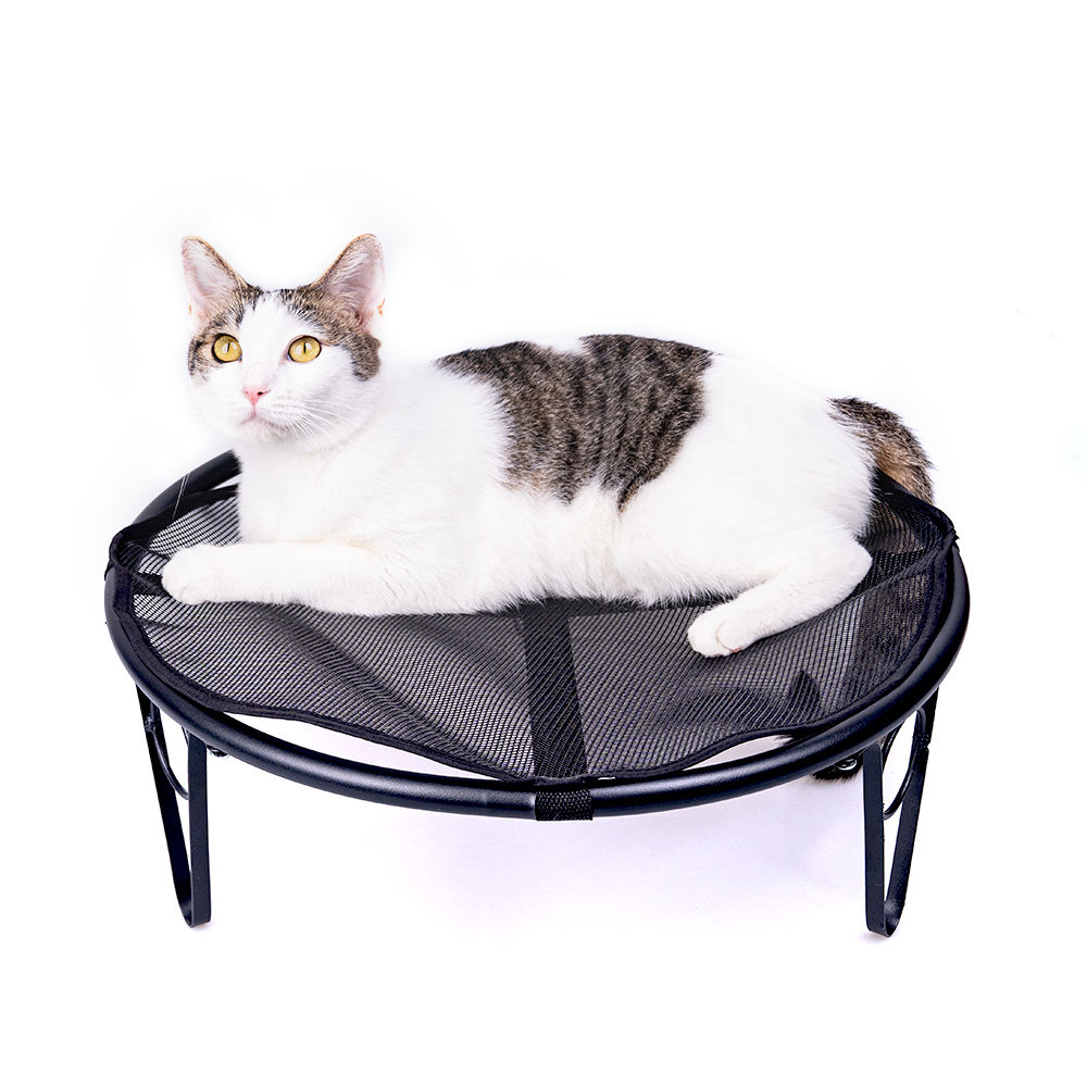 Manufacturer Wholesale Stainless Steel Pet Elevated Bed Waterproof Cat Bed