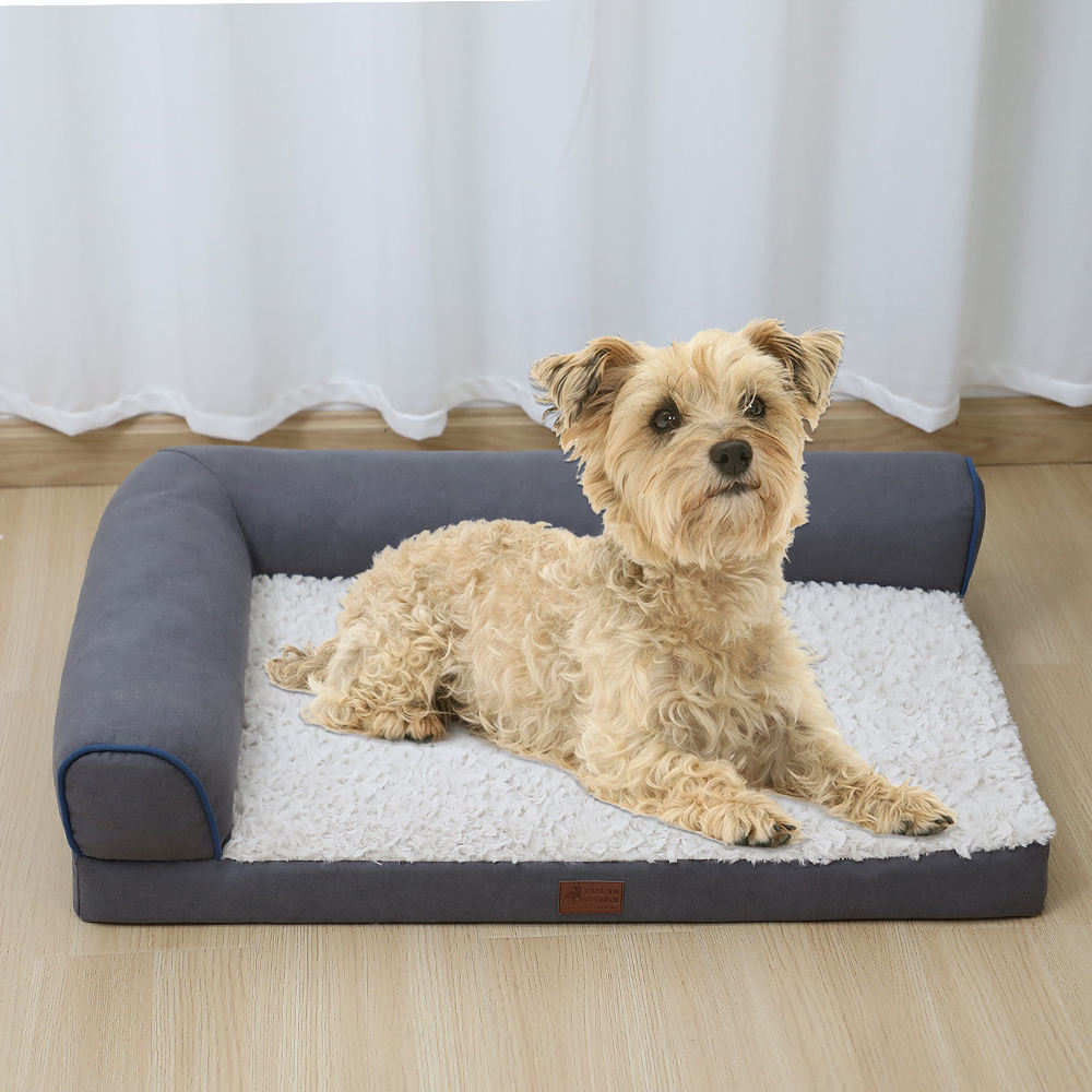 Detachable Removable Washable Cover Orthopedic Foam Dog Sofa Bed