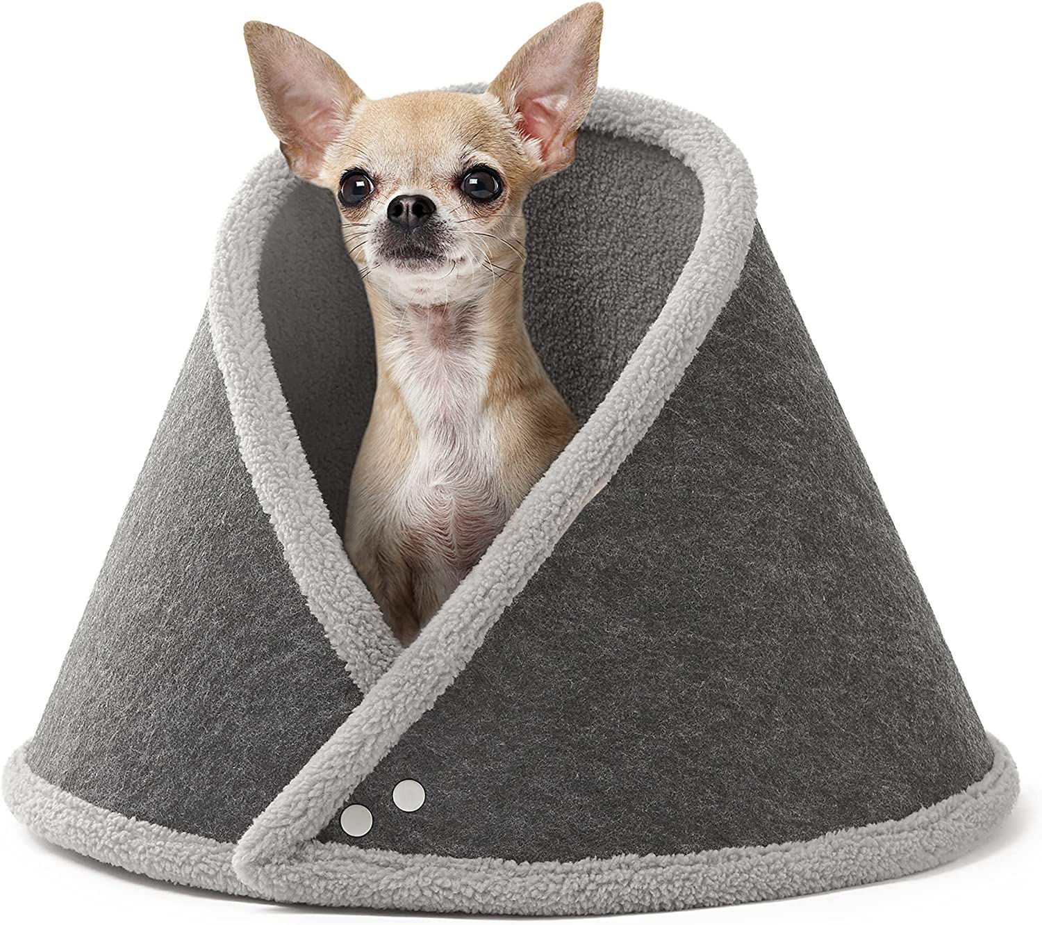 New Comfortable Fluffy And Felt Pet Bed For Cat Small Dogs