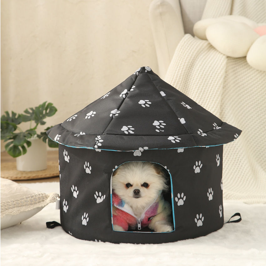 Custom Outdoor Camouflage Waterproof Warm Pet Dog House Bed