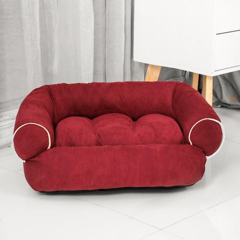 Wholesale Custom Luxury Comfortable Pet Bed Sofa Dog Bed