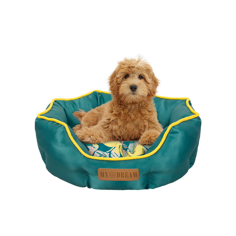 Wholesale Custom New Design Jungle Series Oxford Waterproof Dog Bed