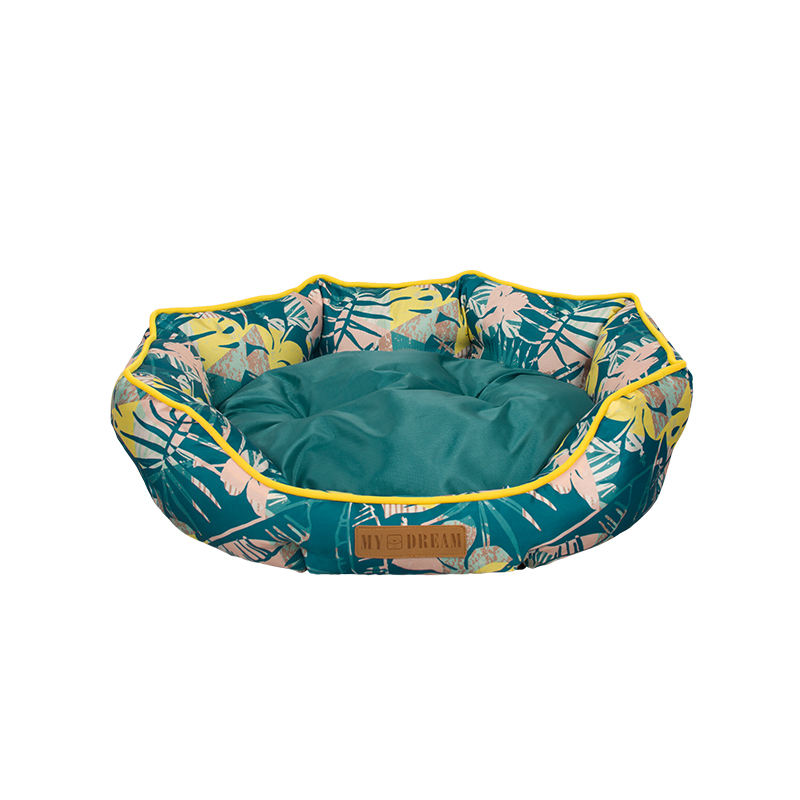 Wholesale Custom New Design Jungle Series Oxford Waterproof Dog Bed