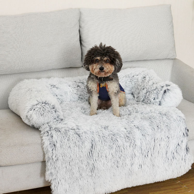 Wholesale Custom Luxury Warm Sceptile Plush Comfortable Pet Dog Bed