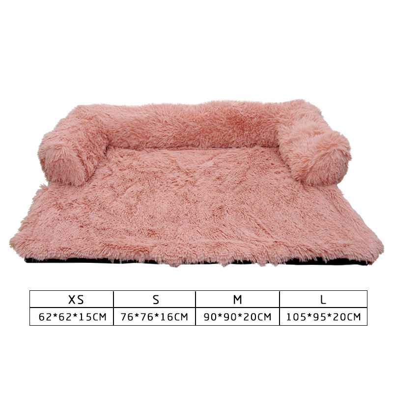 Wholesale Custom Luxury Warm Sceptile Plush Comfortable Pet Dog Bed