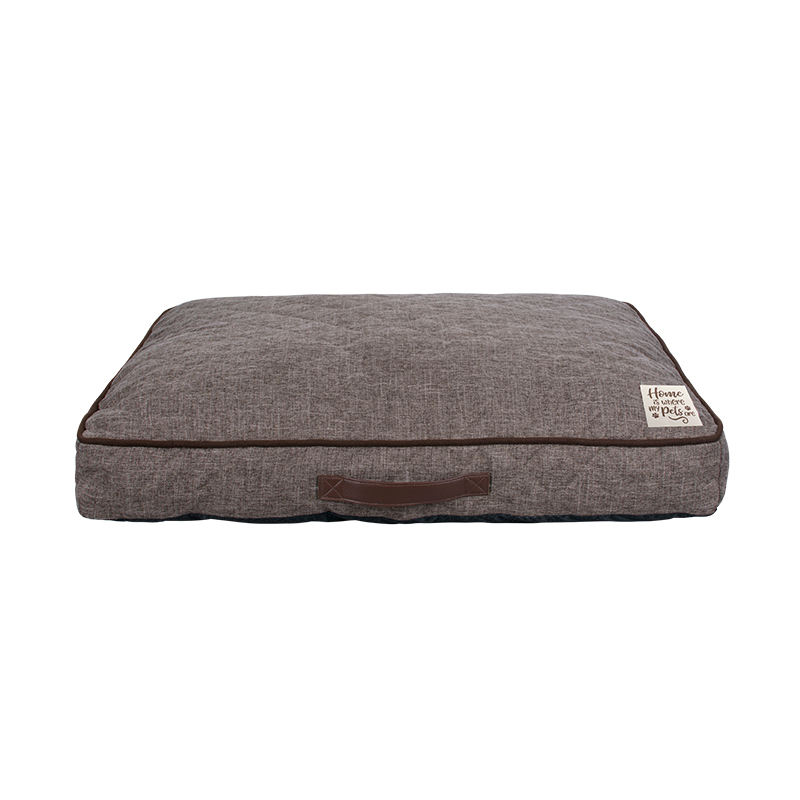 Wholesale Custom Portable Luxury Warm Soft Plush Comfortable Pet Bed Luxury Dog Bed