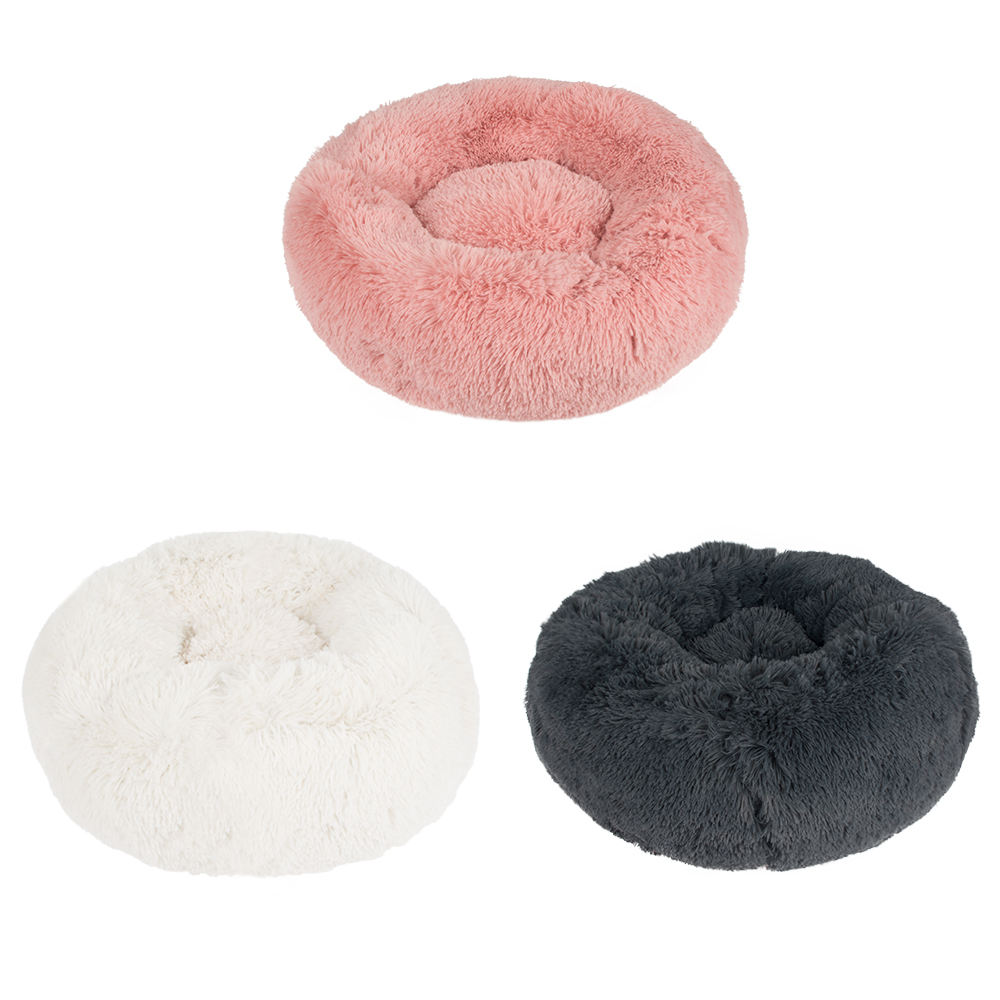 Wholesale Custom Luxury Warm Soft Plush Comfortable Pet Dog Bed For Sleeping Winter Pet Supplies