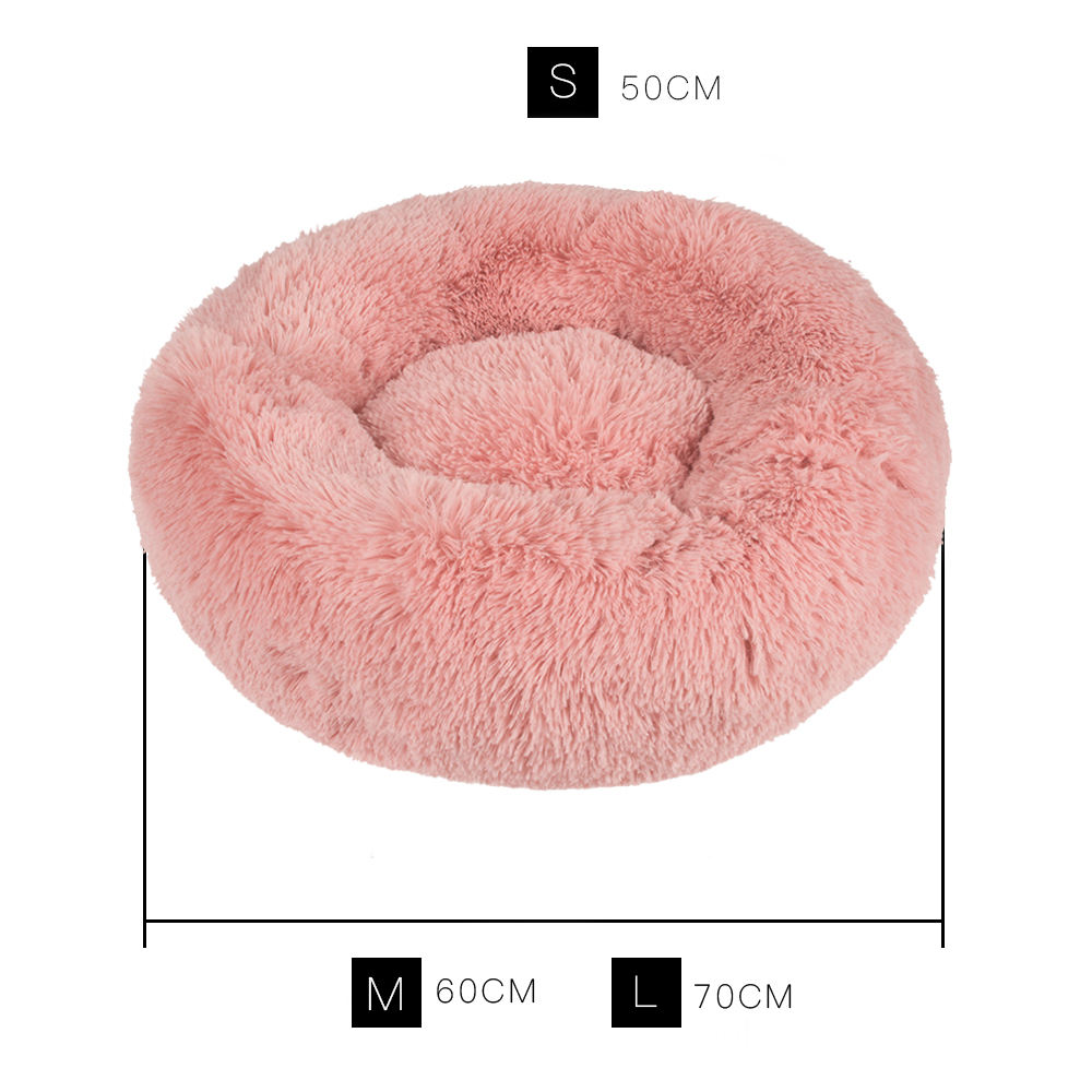 Wholesale Custom Luxury Warm Fluffy Pet Bed Dog Plush Pillow Pet Supplies