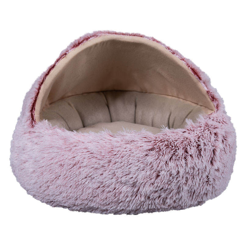 Wholesale Custom Luxury Warm Fluffy Pet Cat Dog Bed