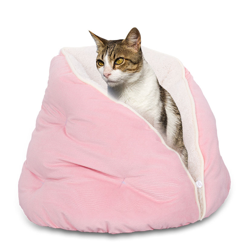 Wholesale Custom Comfortable Warming Pet Bed Sofa Sleeping Cat Bed