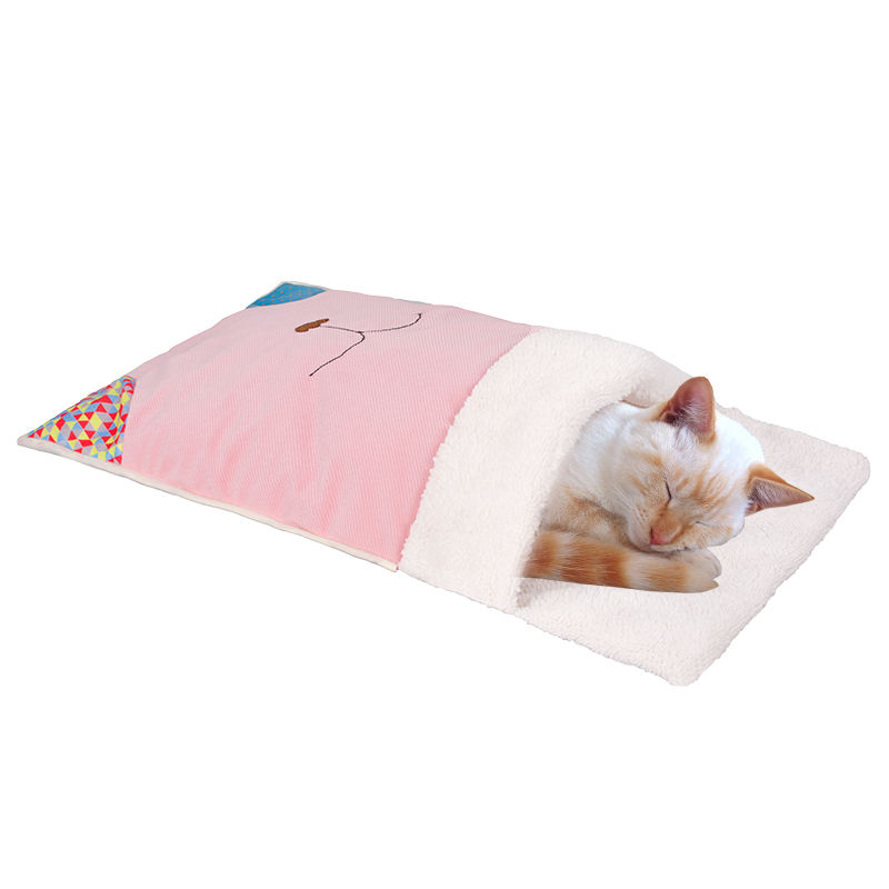 Wholesale Custom Comfortable Pet Bed Cat Sleeping Bag Cat Bed