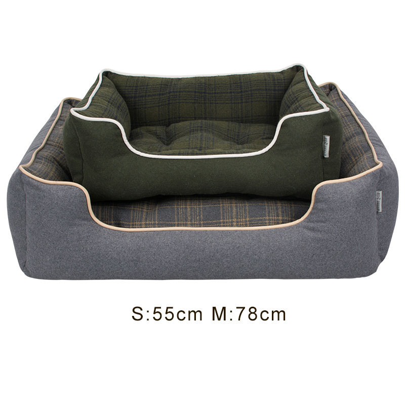 Wholesale Custom Comfortable Warming Pet Bed Sofa Sleeping Dog Bed