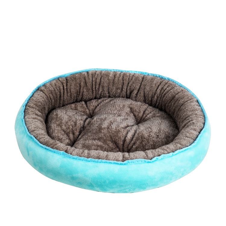 Custom Double-sided Comfortable Bed For Dog Warm And Soft Arctic Velvet Pet Dog Bed