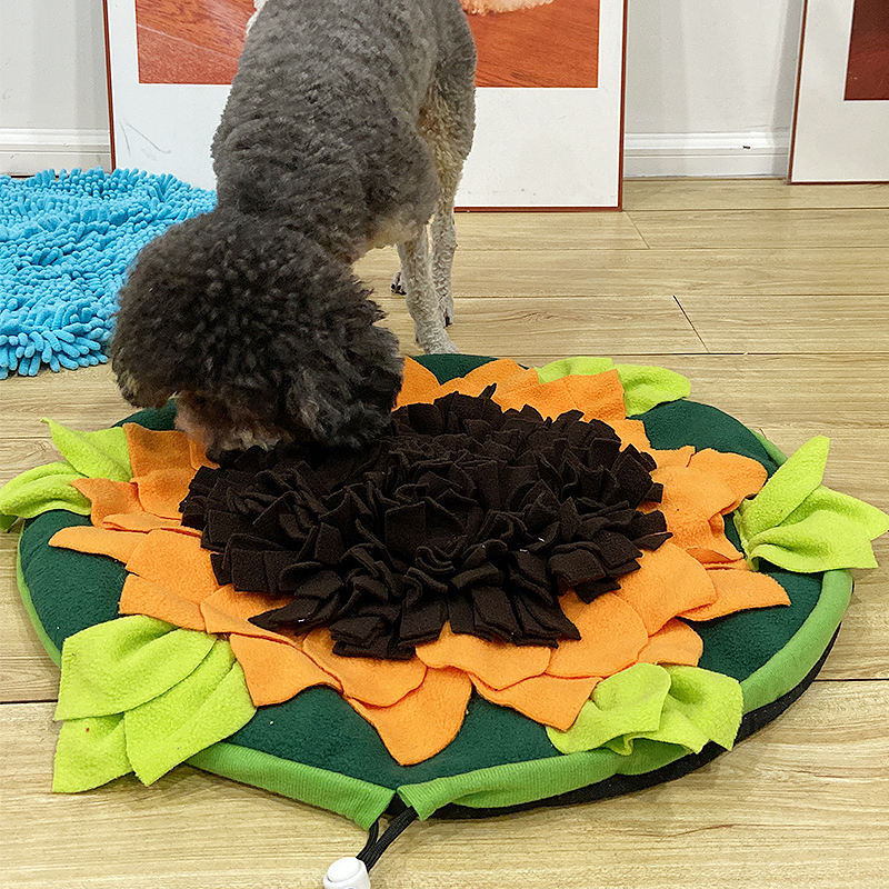 Manufacturer Custom New Design Dog Snuffle Mat Interactive Dog Sniffling Mat Toys