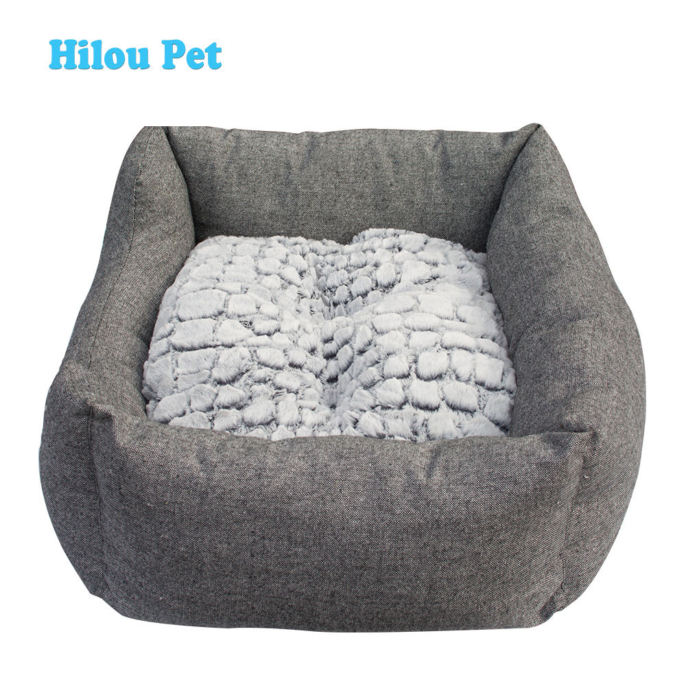 Wholesale Custom Pet Bed Accessories Supplier Memory Foam Luxury Dog Bed