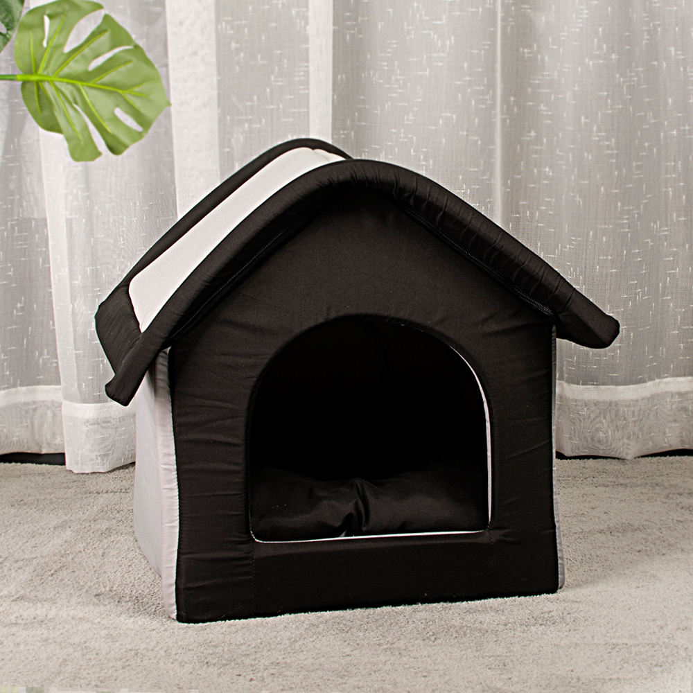 Wholesale Indoor Portable Fancy Luxury Foldable Warm Pet Dog House