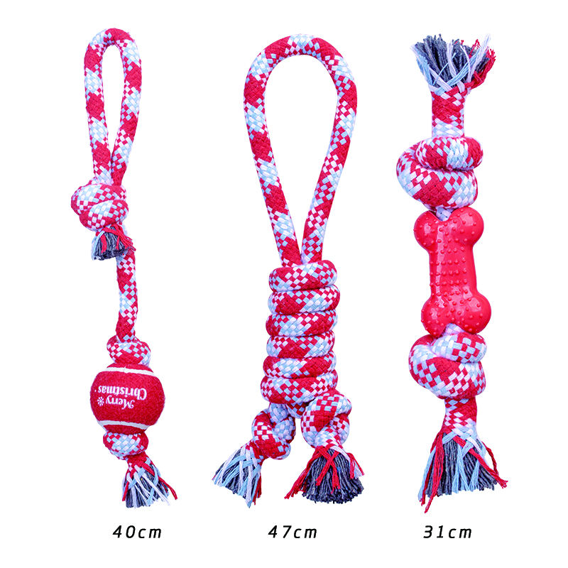 Manufacturer Wholesale Chew Dog Rope Toys Christmas Design