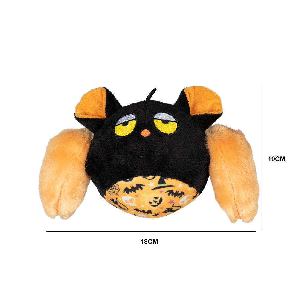 Customized Halloween Festival Dog Plush And Rope Pet Toys Set