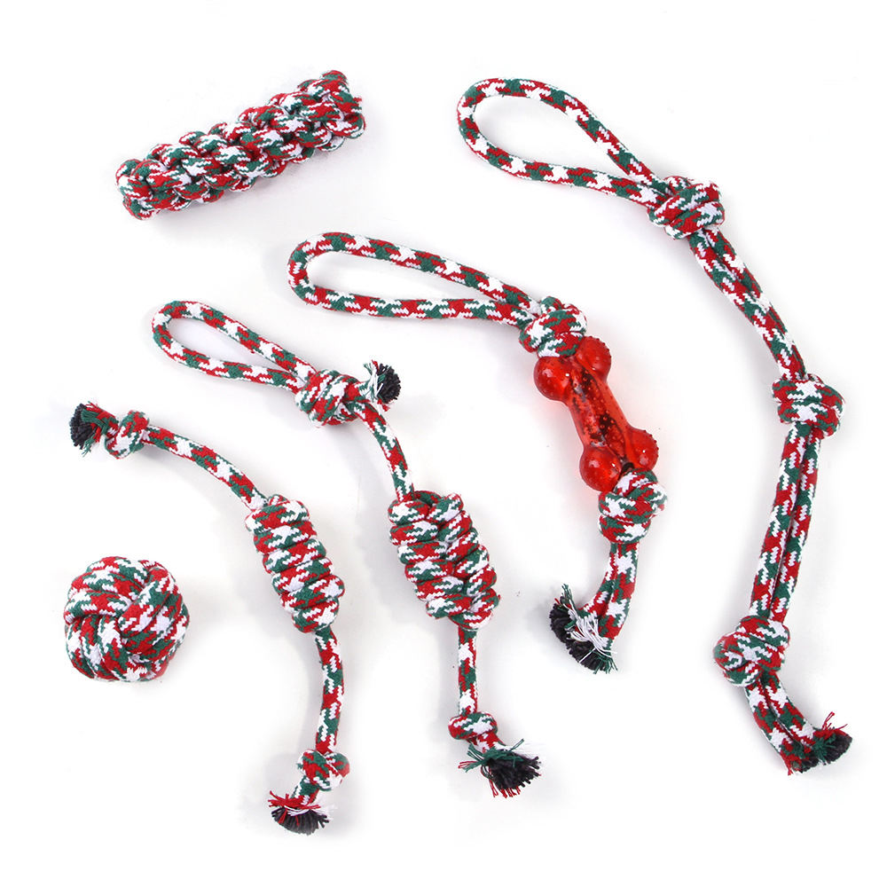 Cotton Relieves Stress 12 Pack Dog Rope Toys Dog Toys Set 12 Pack Rope Toy For Dogs