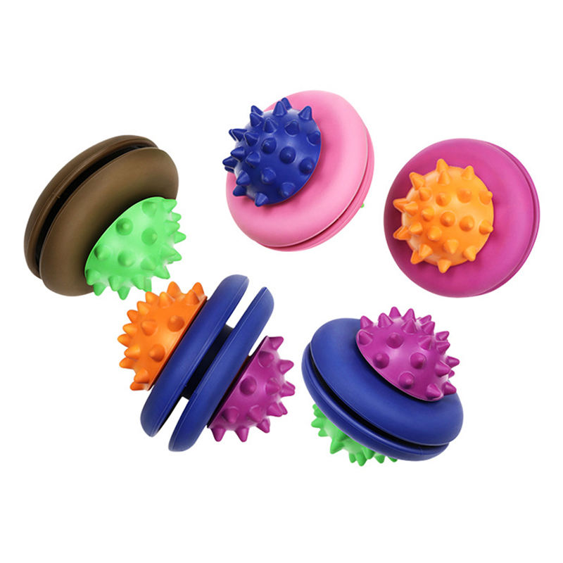 New Design Pet Toys Natural Rubber Dog Leaking Toys