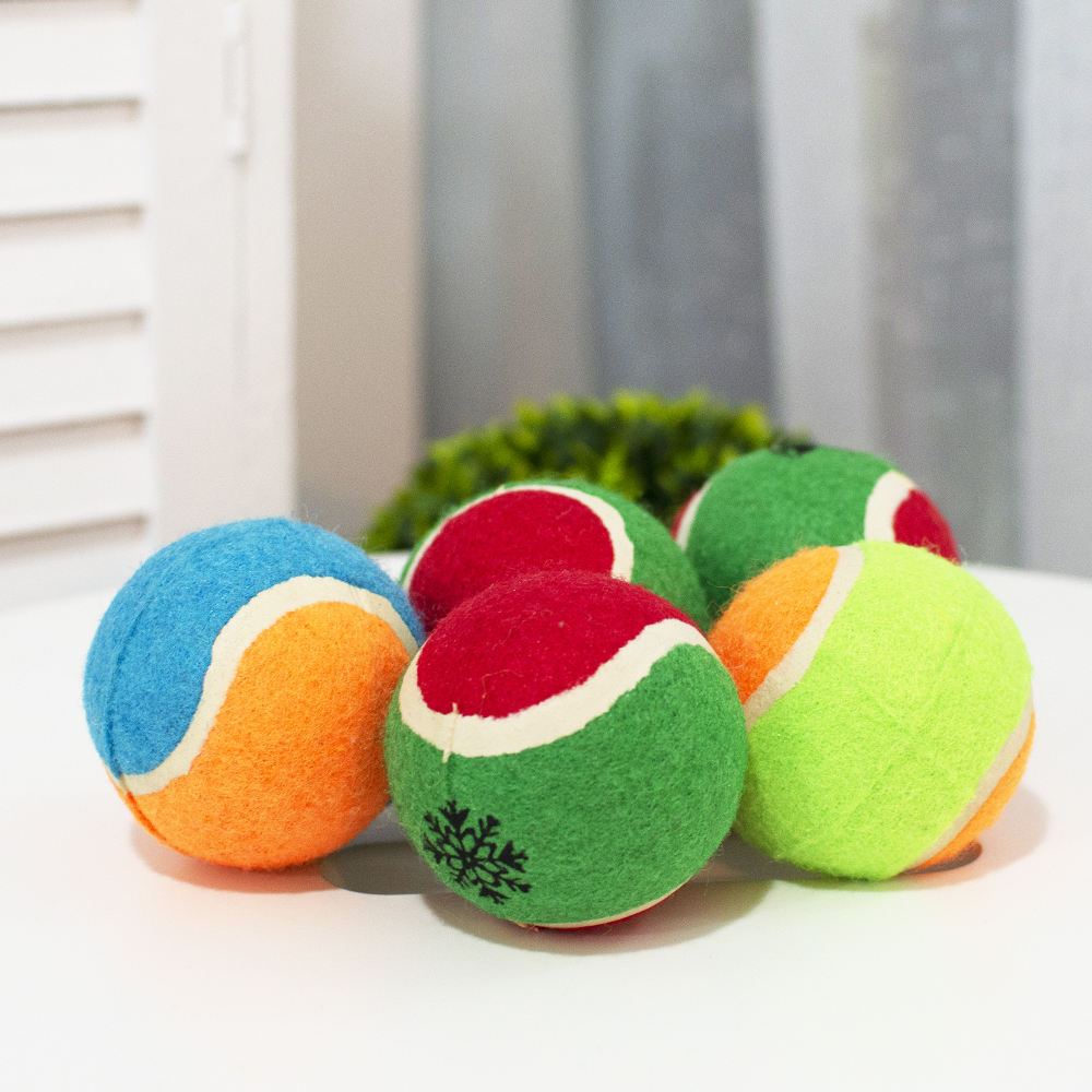 Factory Price High Quality Dog Rubber Tennis Ball Toys Pet Chewing Toy