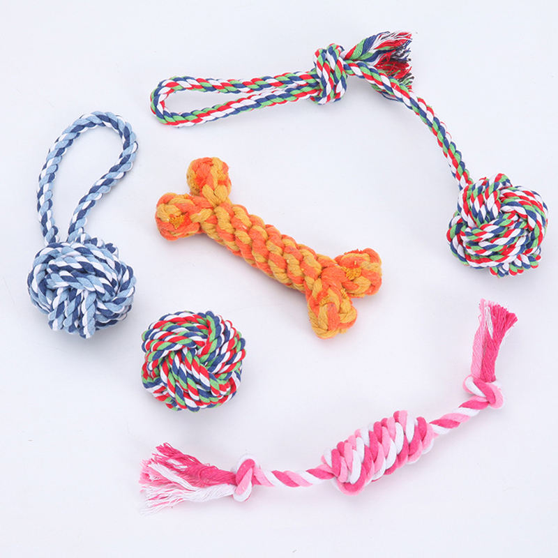 Wholesale Manufacturer Oem Animal Cotton Plush Pet Dog Toys Cotton Rope Pet Toys