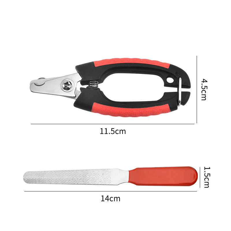 Pp Rubber Stainless Steel Sharp Pet Nail Clippers For Dogs And Cats