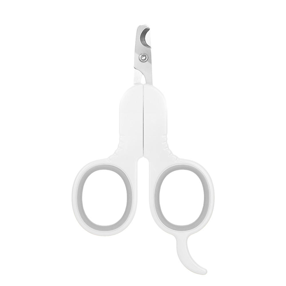 Simple Classic Stainless Steel Sharp Bend Head Pet Nail Clippers