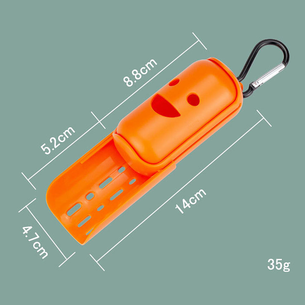 New Design Outdoor Travel Portable 2 In 1 Pet Poop Collector And Dog Poop Dispenser