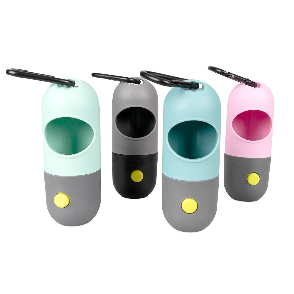 Led Lighting Dog Poop Bag Dog Waste Bags Dispenser