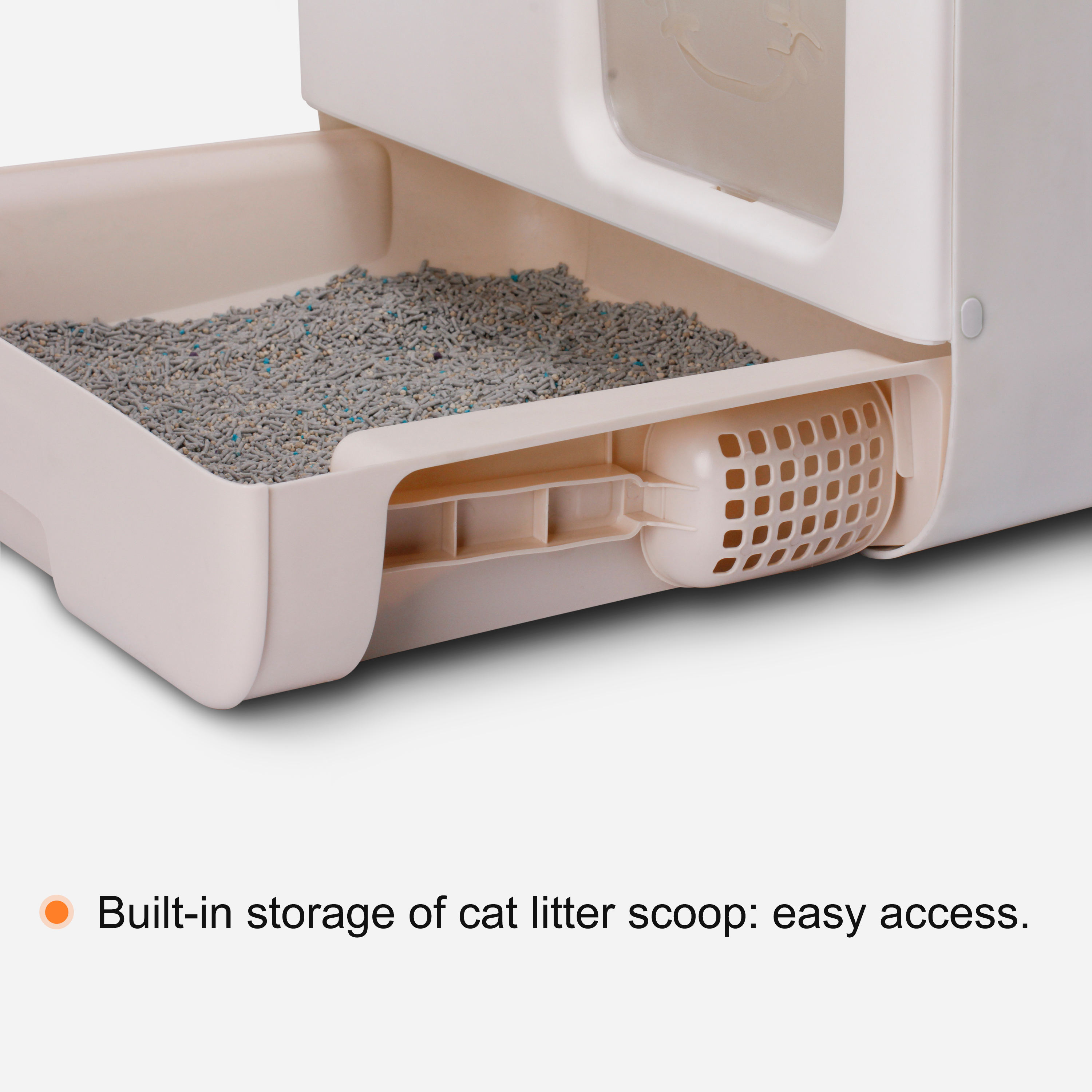 Wholesale Custom Cat Toliet Products Plastic Large Space Cat Litter Box Cat Toilet Sand Box