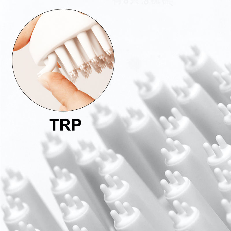 Wholesale Custom New Design Soft Tpr Pet Bathing Massage Comb Brush