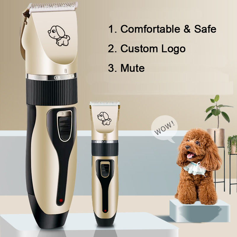 Wholesale Custom Professional Pet Grooming Clippers Kit Silent Pet Hair Clippers