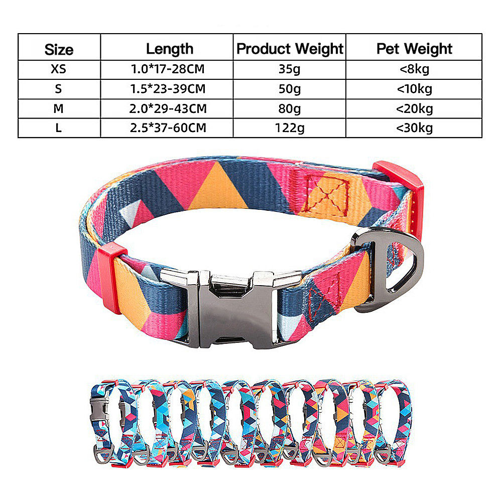 Adjustable Collars Para Perros Custom Waterproof Training Designer Dog Pet Collars