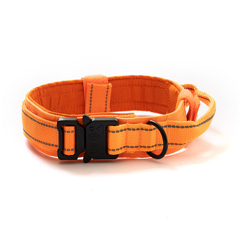 Quick Released Adjustable Reflective Large Dog Collar