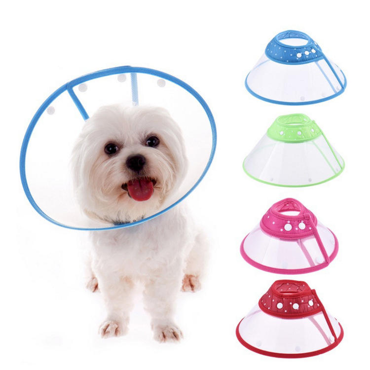 Wholesale Fashion Dog Elizabeth Collar Cute Recovery Healing Protective Cat E-collar