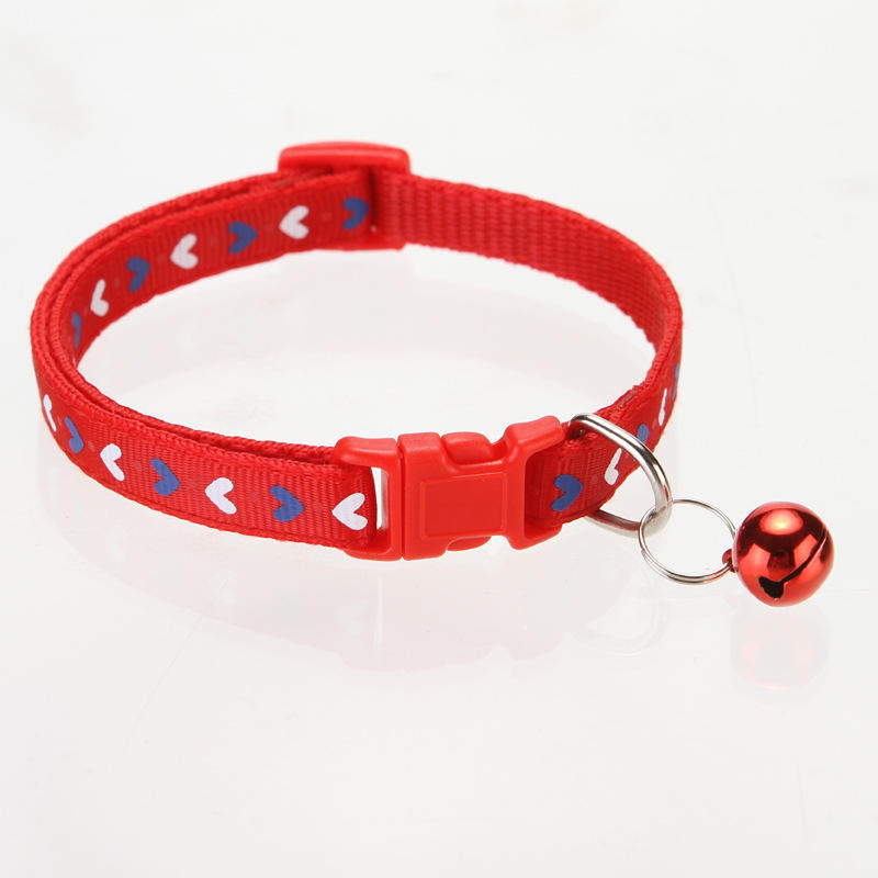 Wholesale Custom Comfortable Colorful Cat Collar With Bell