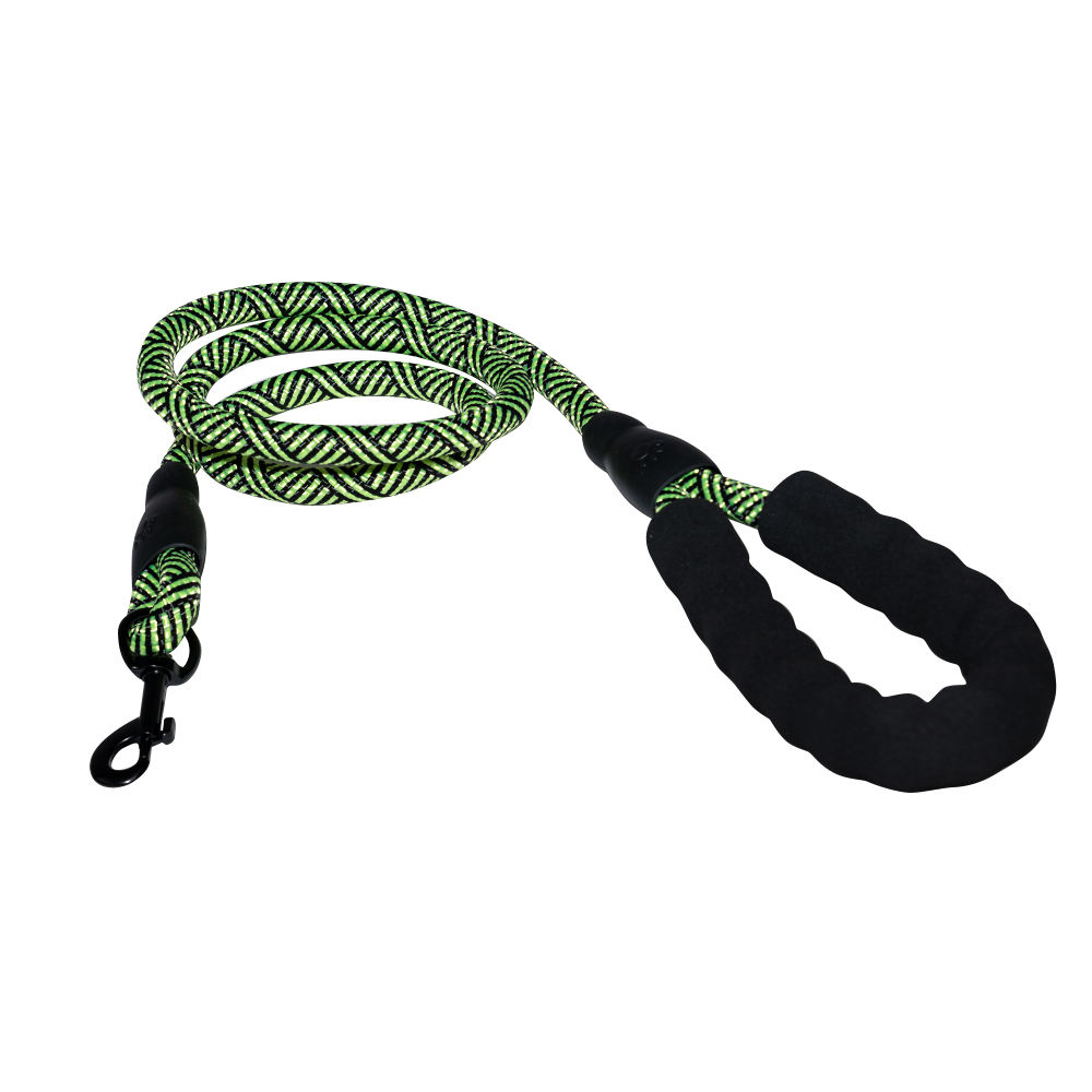 Durable Comfortable Padded Handle Reflective Dog Leash