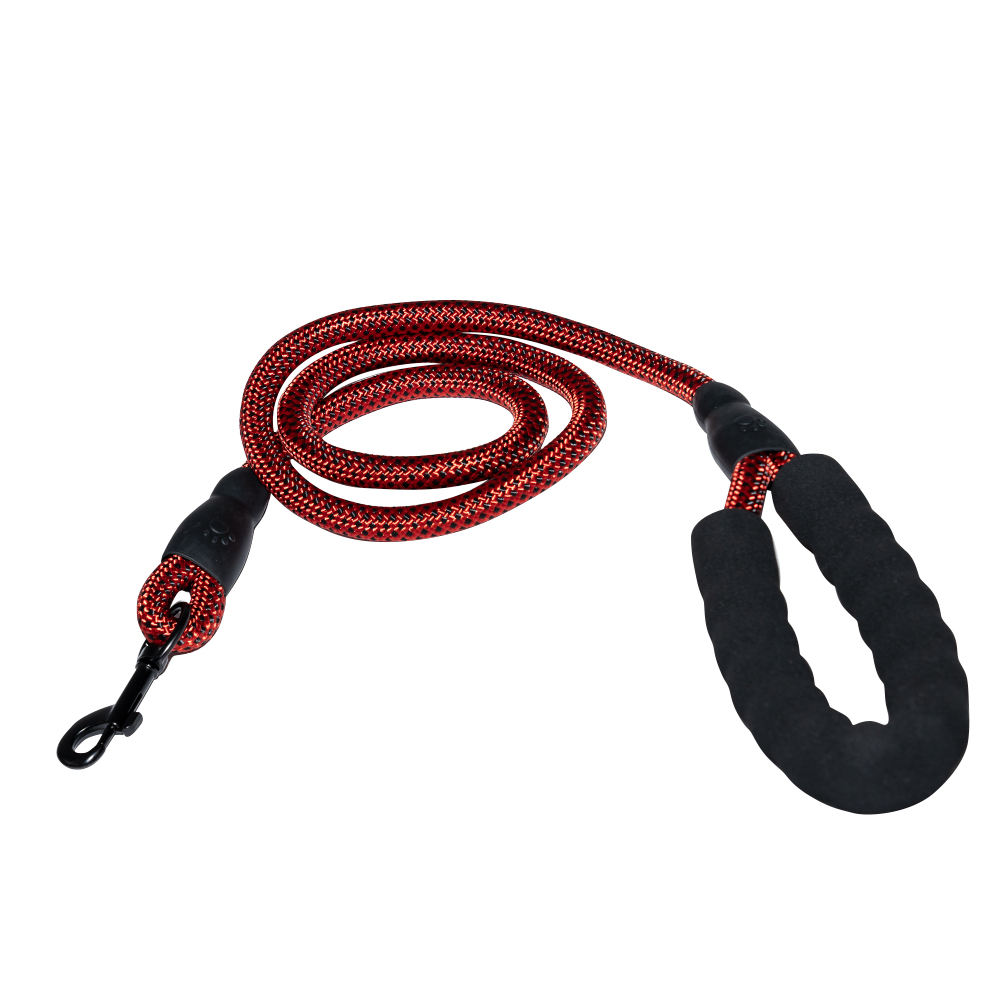 Durable Comfortable Padded Handle Reflective Dog Leash