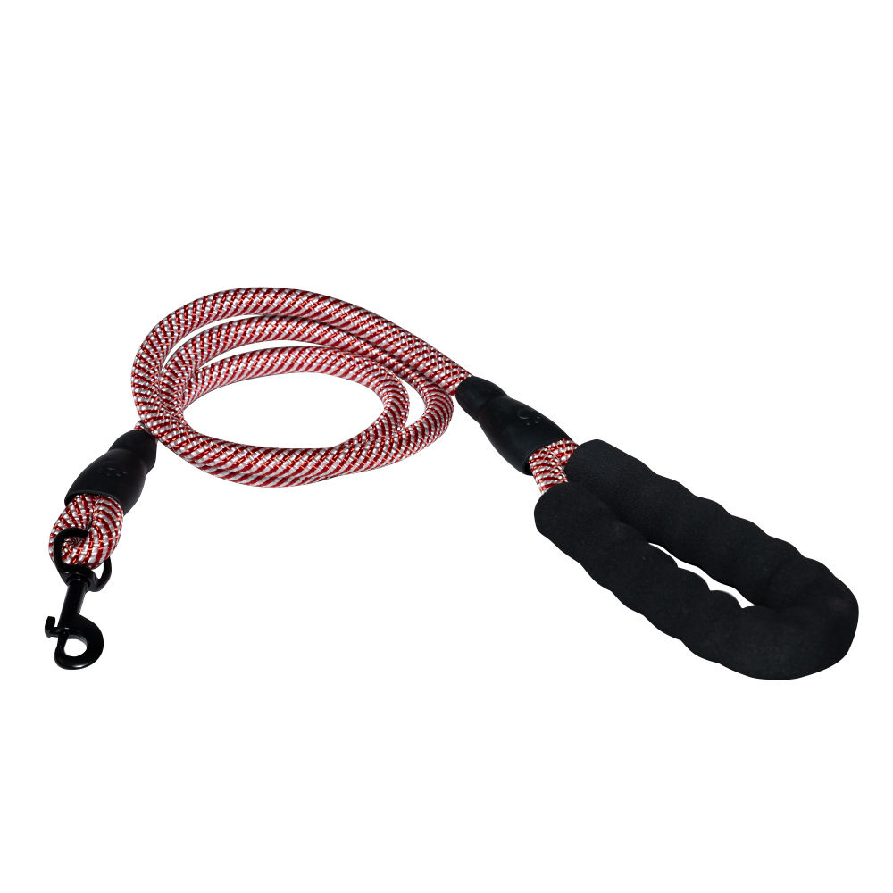 Durable Comfortable Padded Handle Reflective Dog Leash