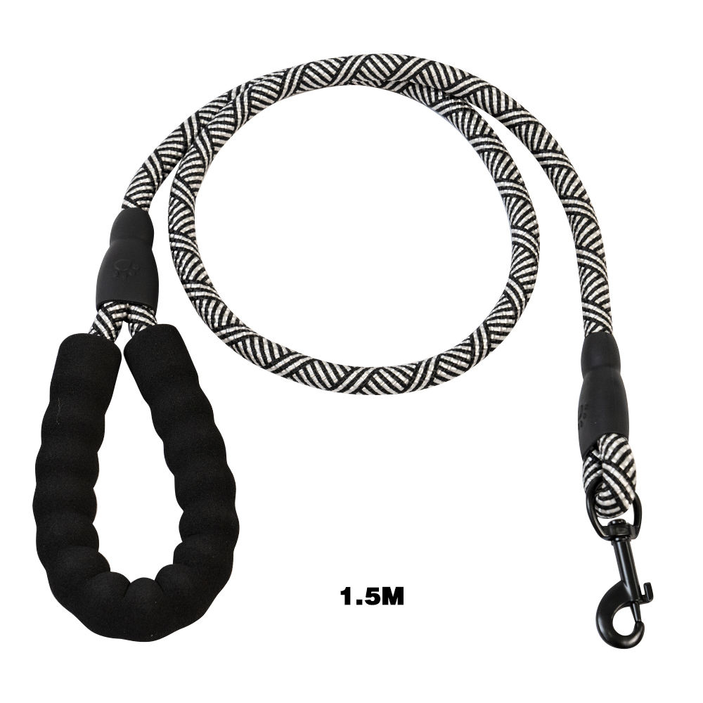 Durable Comfortable Padded Handle Reflective Dog Leash