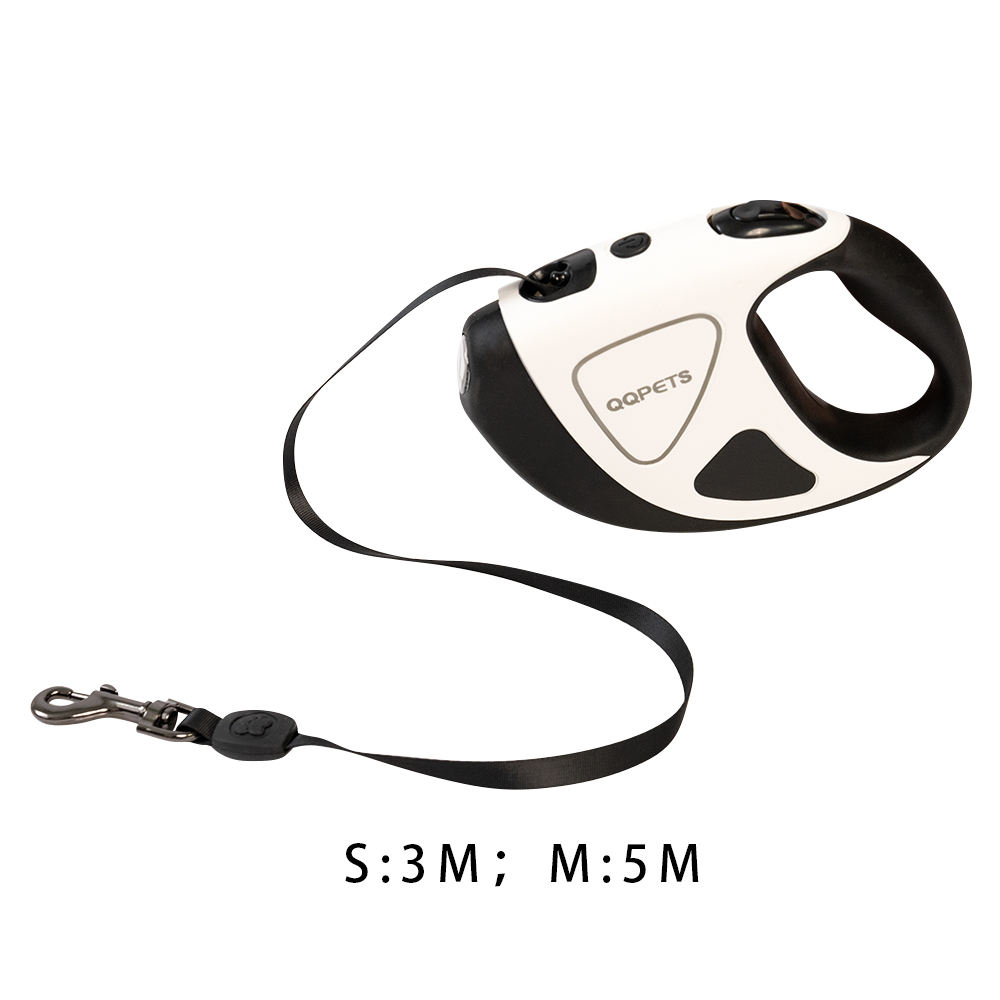 Custom Logo & Packaging Led Lighting Retractable Dog Leash