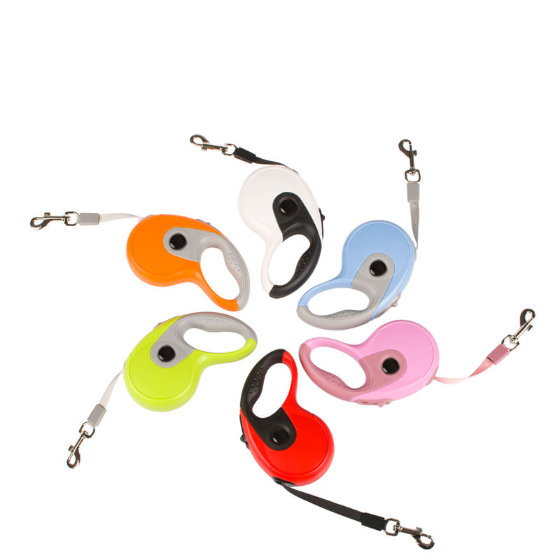 Wholesale Retractable Hands Free Plastic Nylon Custom Design Training Walking Pet Dog Leash