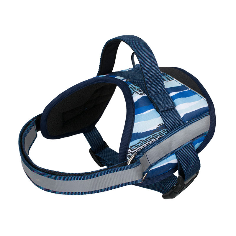 Wholesale Custom Comfortable Adjustable Reflective Dog Harness Outdoor Pet Harness