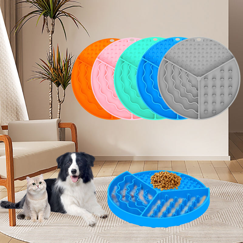 Wholesale & Custom New Design Pet Feeder Food Grade Silicone Dog Lick Mat