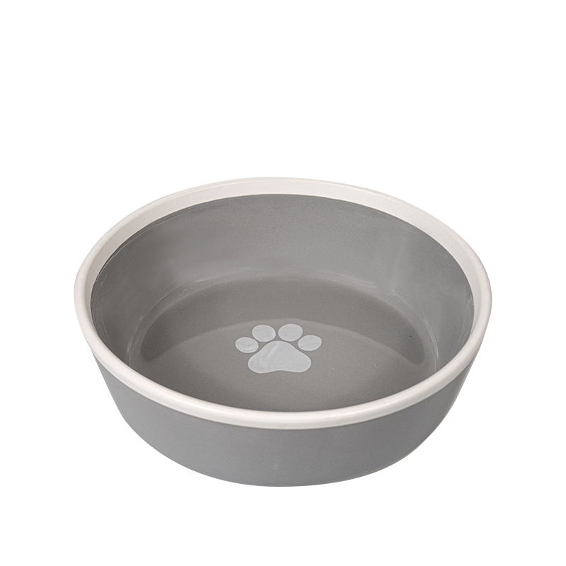 Wholesale Custom Printing Pattern Colorful Ceramic Dog Bowl