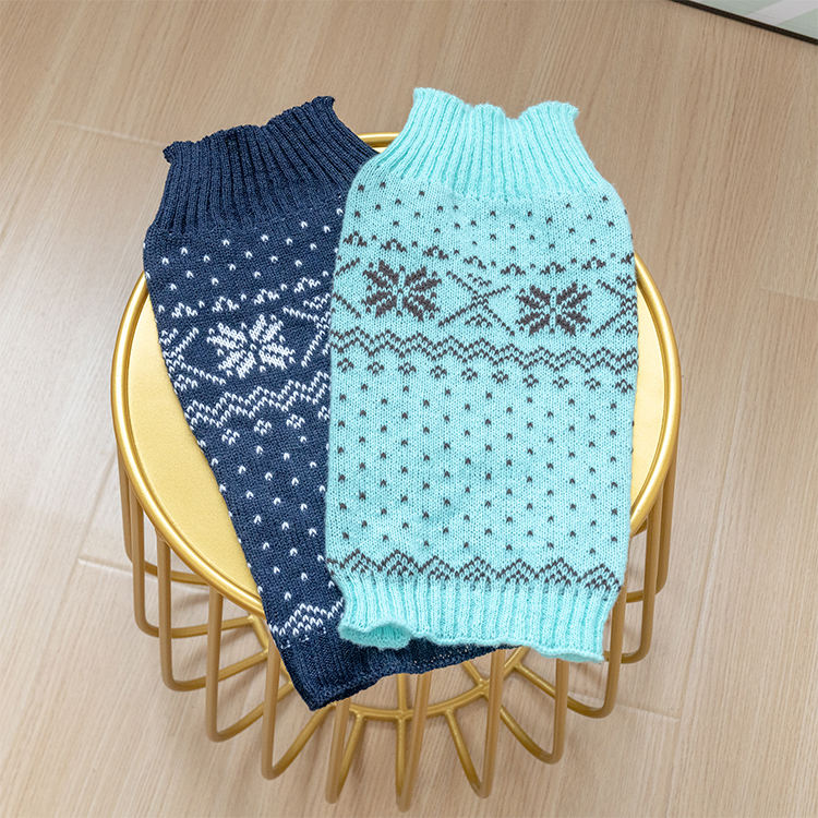 High Quality Autumn Winter Warm Knitted Acrylic Comfortable Dog Sweater