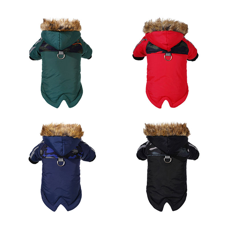 Wholesale Custom Winter Warm Outdoor Sport Dog Coat