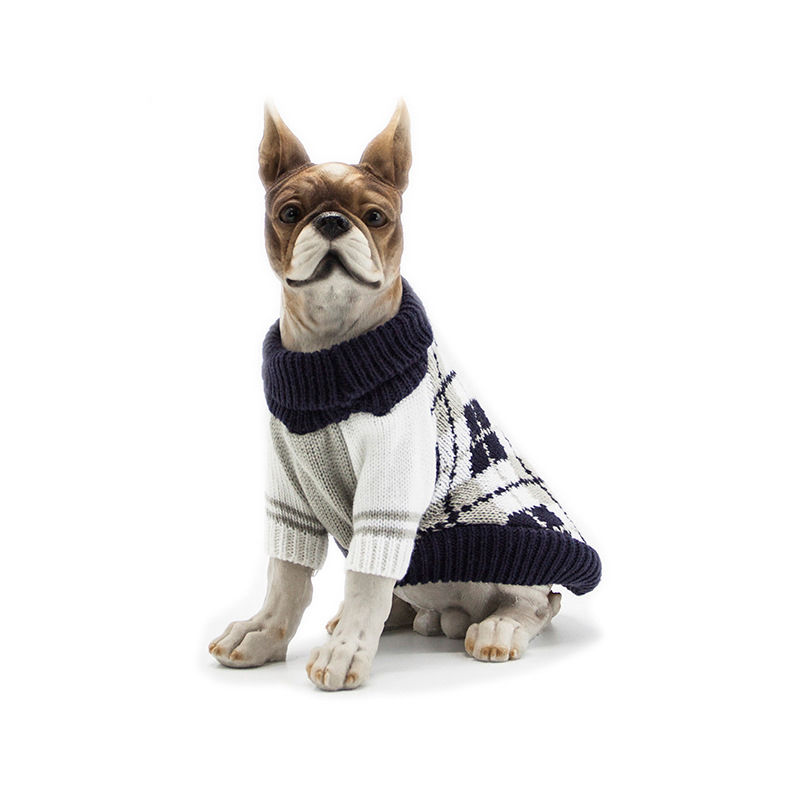 Manufacturer Custom Winter Handled Knitted Sweater Pet Accessories Dog Clothes